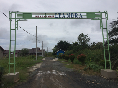 foto gerbang perumahan Perumahan Lyandra