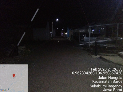 foto gerbang perumahan SAPULIDI RESIDENCE