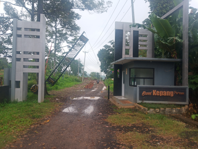 foto gerbang perumahan Bumi Kepang Permai