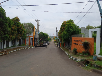 foto gerbang perumahan BEBER GRAND ESTATE