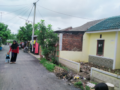 foto gerbang perumahan GRIYA MAS KARAWANG