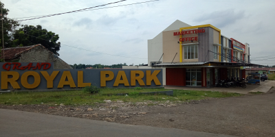 foto gerbang perumahan GRAND ROYAL PARK  ,(DS.SUKASARI)