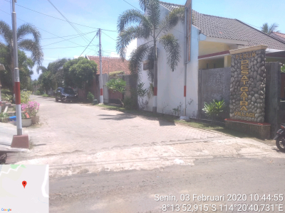 foto gerbang perumahan Pesat Gatra Village