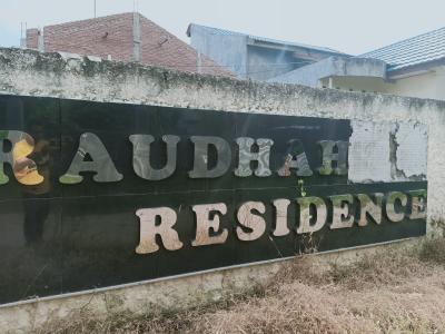 foto gerbang perumahan RAODAH RESIDENCE