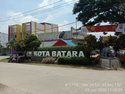 foto gerbang perumahan KOTA BATARA 