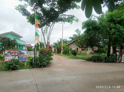 foto gerbang perumahan Griya Sartika Residence