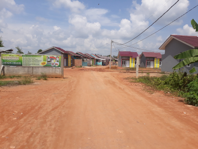 foto gerbang perumahan Palem Hijau Residence