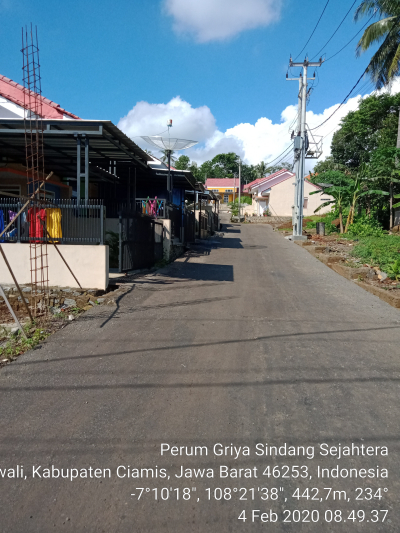 foto gerbang perumahan GRIYA SINDANG SEJAHTERA