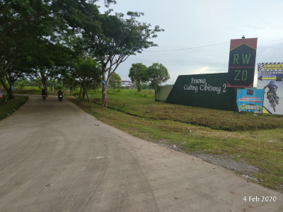 foto gerbang perumahan Pesona Gading Cibitung 2