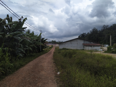 foto gerbang perumahan mega permata 1
