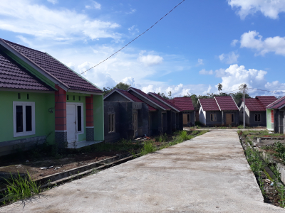 foto gerbang perumahan GRAND VILLE TABALESTARI 