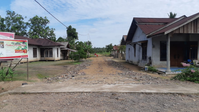 foto gerbang perumahan Cendana perintis raya