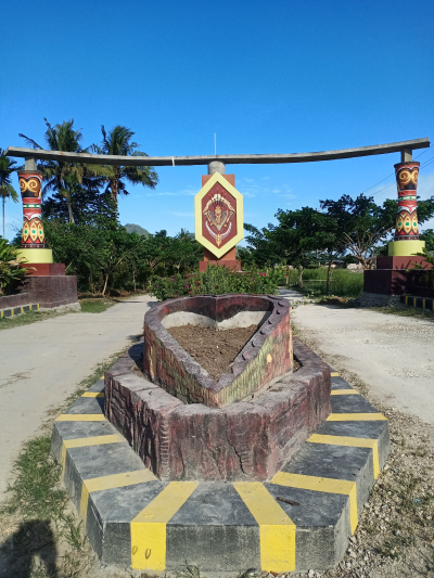 foto gerbang perumahan KPR ROLLO GREEN DIAMOND RESIDENCE