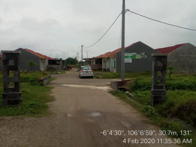 foto gerbang perumahan GRIYA SERANG KHARISMA