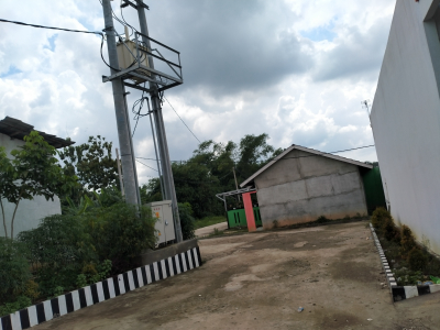 foto gerbang perumahan Golden village