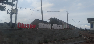 foto gerbang perumahan Bumi Arsa Cianjur