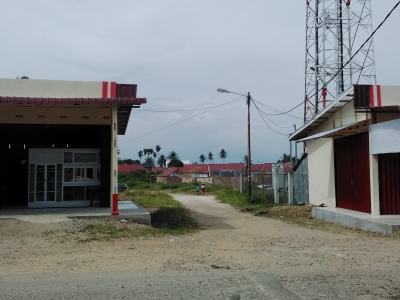 foto gerbang perumahan Sparco Indah Pratama Lubuk Alung