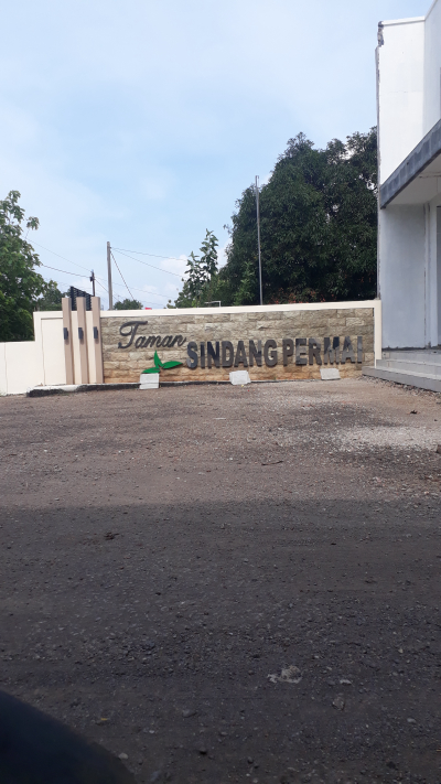 foto gerbang perumahan TAMAN SINDANG PERMAI