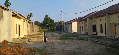 foto gerbang perumahan Perumahan Lestari Permai