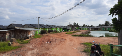 foto gerbang perumahan Perumahan Karya Mandiri 3