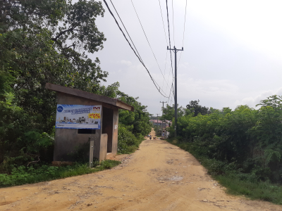 foto gerbang perumahan DEWI BUNGA POASIA 2