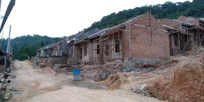 foto gerbang perumahan Mahan Hasta Residence
