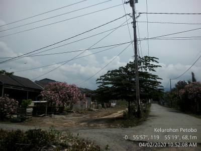 foto gerbang perumahan BATU MULIA