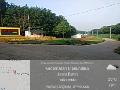 foto gerbang perumahan Griya Wantilan Residence