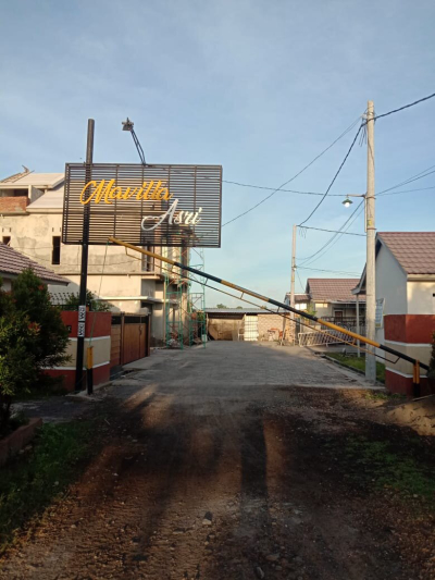 foto gerbang perumahan MAVILLA ASRI 