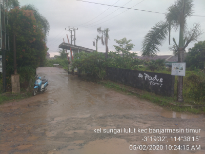 foto gerbang perumahan depadis Regency