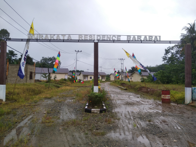 foto gerbang perumahan MURAKATA RESIDENCE BARABAI