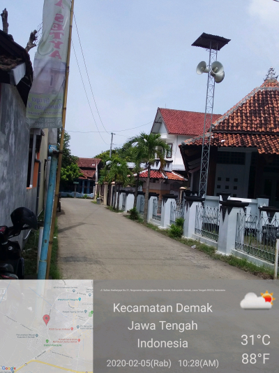foto gerbang perumahan perumahan flamboyan 4