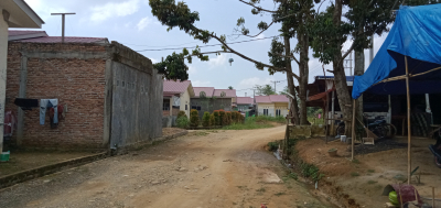 foto gerbang perumahan Rorinata Residence Patumbak Tahap 3 Pengembangan