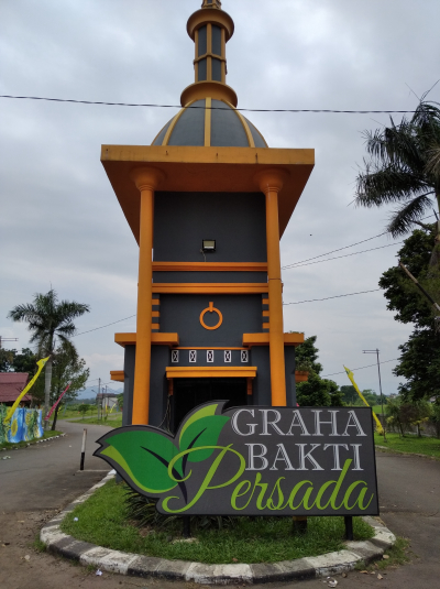 foto gerbang perumahan Graha Bakti Persada