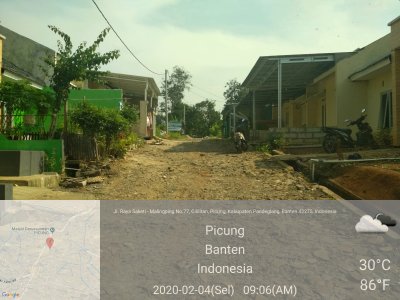 foto gerbang perumahan ASTAMA PICUNG