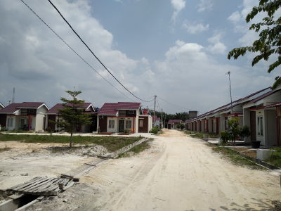 foto gerbang perumahan Taman Bupati Regency