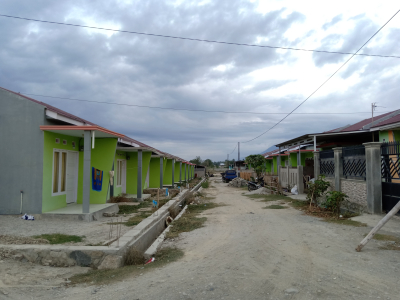foto gerbang perumahan Griya Exotic Residence III