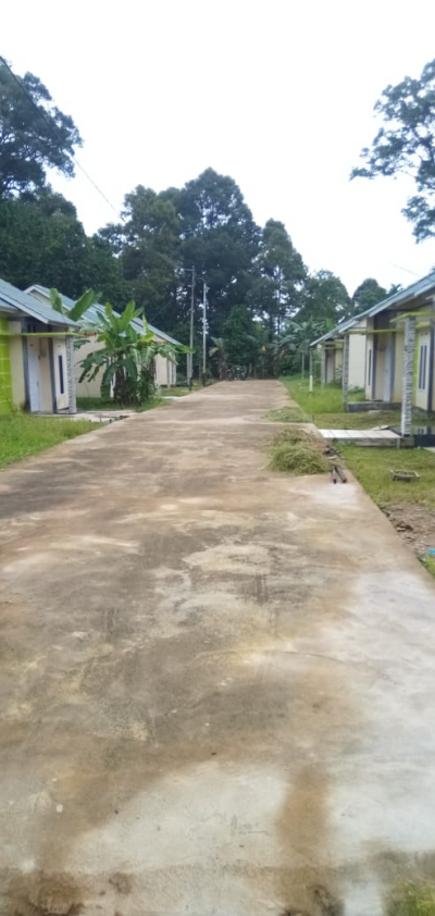 foto gerbang perumahan Kampung Hijau