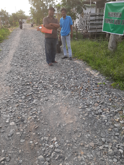 foto gerbang perumahan Permata Hijau IV