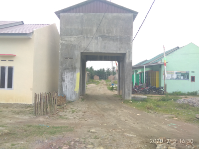 foto gerbang perumahan FAJAR PERMAI GROUP 5 