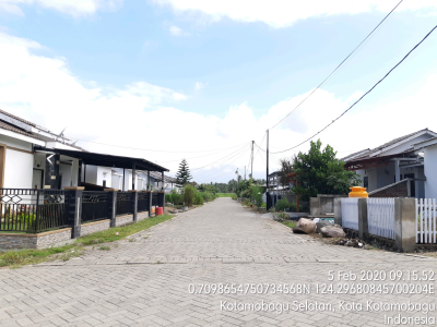 foto gerbang perumahan PURI CITRA INDAH