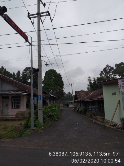 foto gerbang perumahan RIKA Residence 3