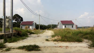 foto gerbang perumahan Bukit Mutiara Indah