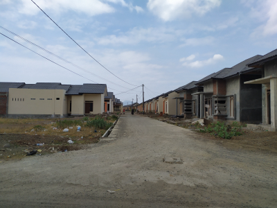 foto gerbang perumahan BANDA GREEN RESIDENCE