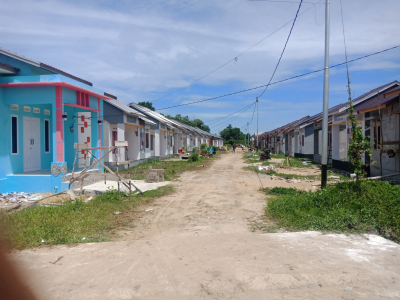 foto gerbang perumahan GREEN REGENCY 2