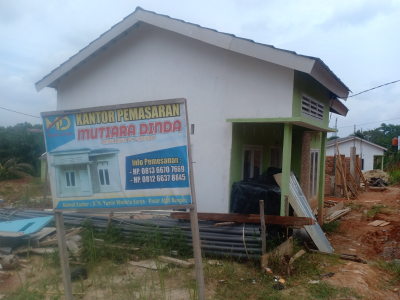 foto gerbang perumahan Mutiara Dinda