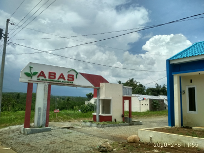 foto gerbang perumahan Alam Badran Sejahtera