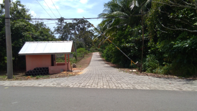 foto gerbang perumahan SOLARIS