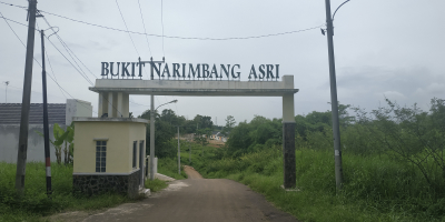 foto gerbang perumahan BUKIT NARIMBANG ASRI