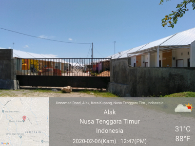 foto gerbang perumahan Mutiara Osmok Regency